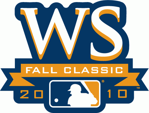 MLB World Series 2010 Wordmark 02 Logo iron on paper